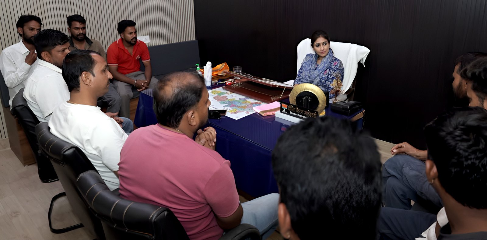 MLA Deepti Kiran Maheshwari Listens to Public Grievances at Jan Samvad Kendra, Says India is Rapidly Moving Towards a Self-Reliant and Developed Future