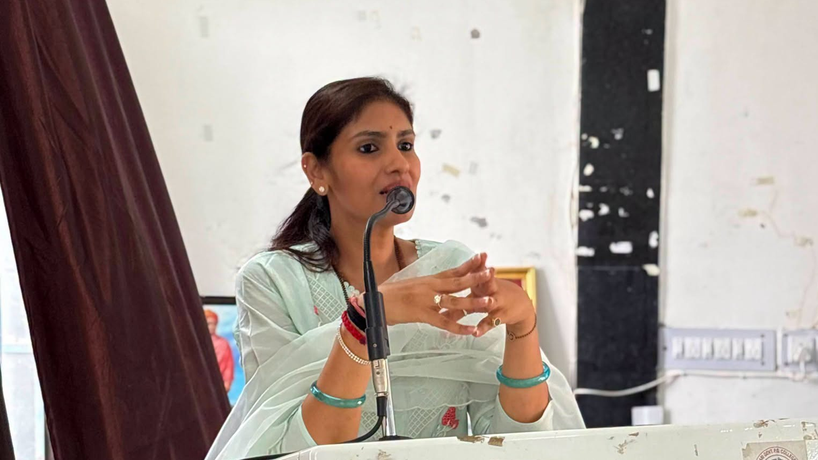 Congress Avoids Debate in Parliament, Stages Drama on the Streets: MLA Deepti Kiran Maheshwari